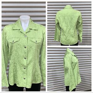 Chico’s button up long sleeve top